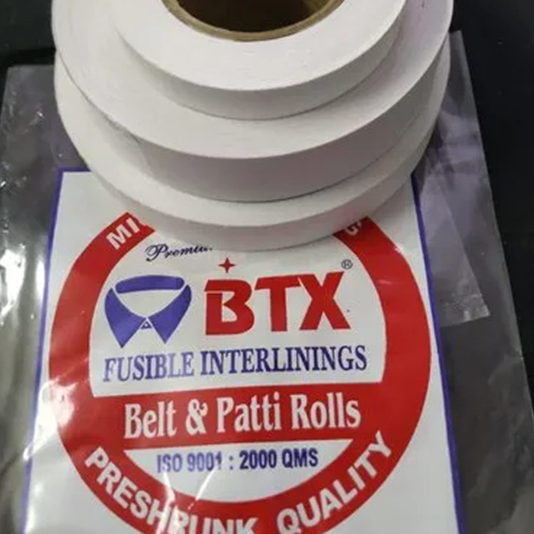 Fusible Belt Roll Patti Roll Manufacturer in India
